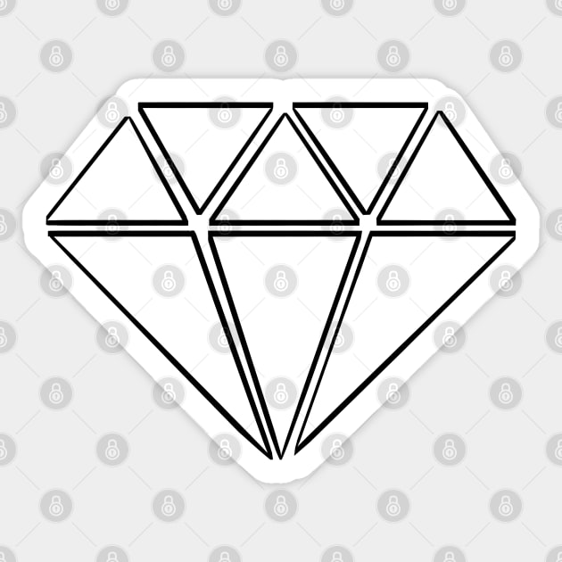 White Diamond Sticker by LaurenPatrick